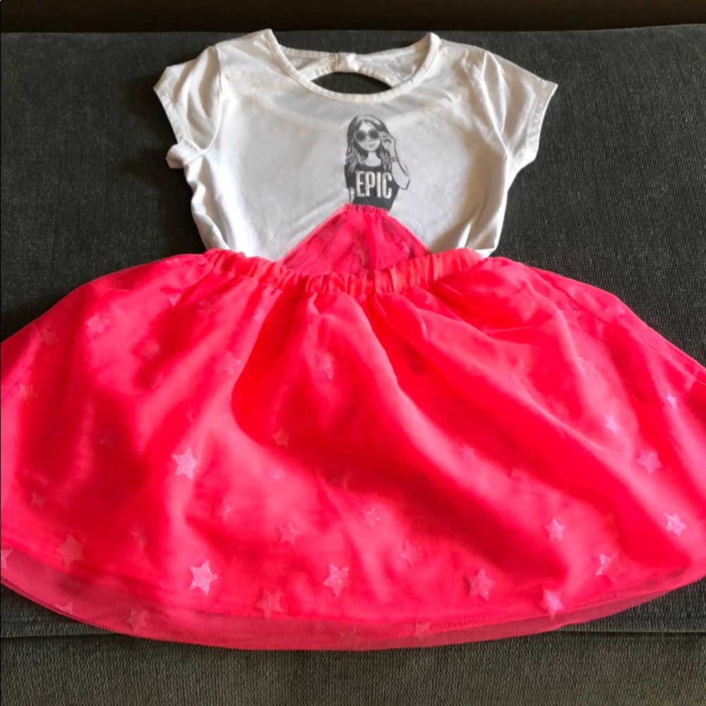 HOT PINK tulle skirt